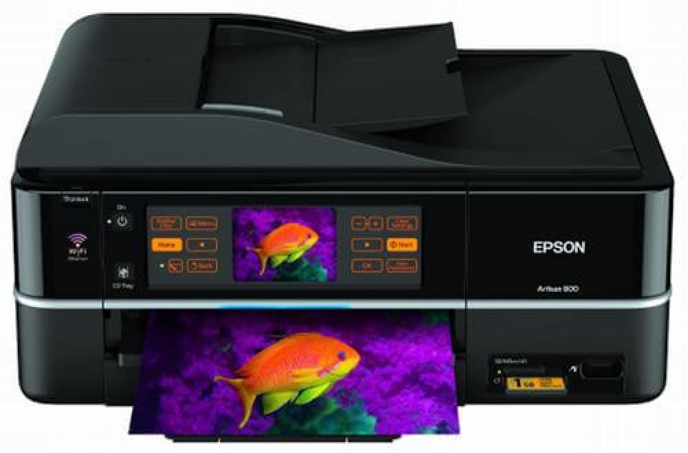 Изображение МФУ Epson Artisan 800 с перезаправляемыми картриджами