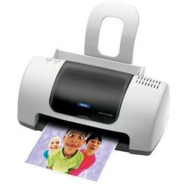 Кольоровий принтер Epson Stylus C40 з ПЗК та чорнилом