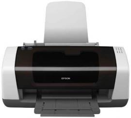 Кольоровий принтер Epson Stylus C45 з ПЗК та чорнилом