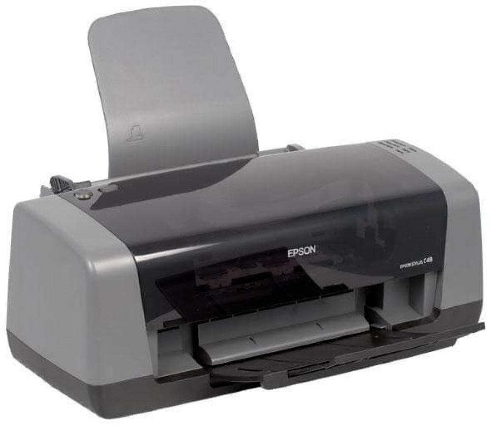 Изображение Цветной принтер Epson Stylus С48 с перезаправляемыми картриджами - изображение 1