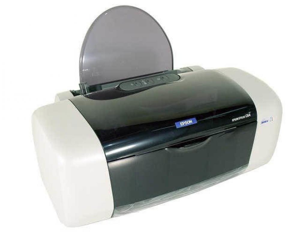 Изображение Цветной принтер Epson Stylus C64 с перезаправляемыми картриджами - изображение 1