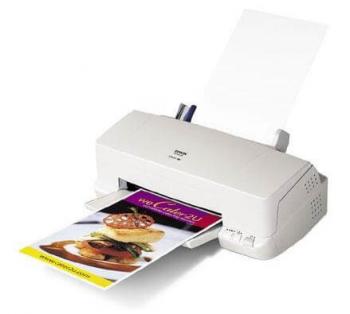 Цветной принтер Epson Stylus Color 760 с перезаправляемыми картриджами