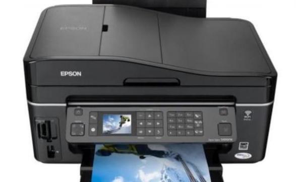 Изображение МФУ Epson Stylus Office SX610FW с перезаправляемыми картриджами