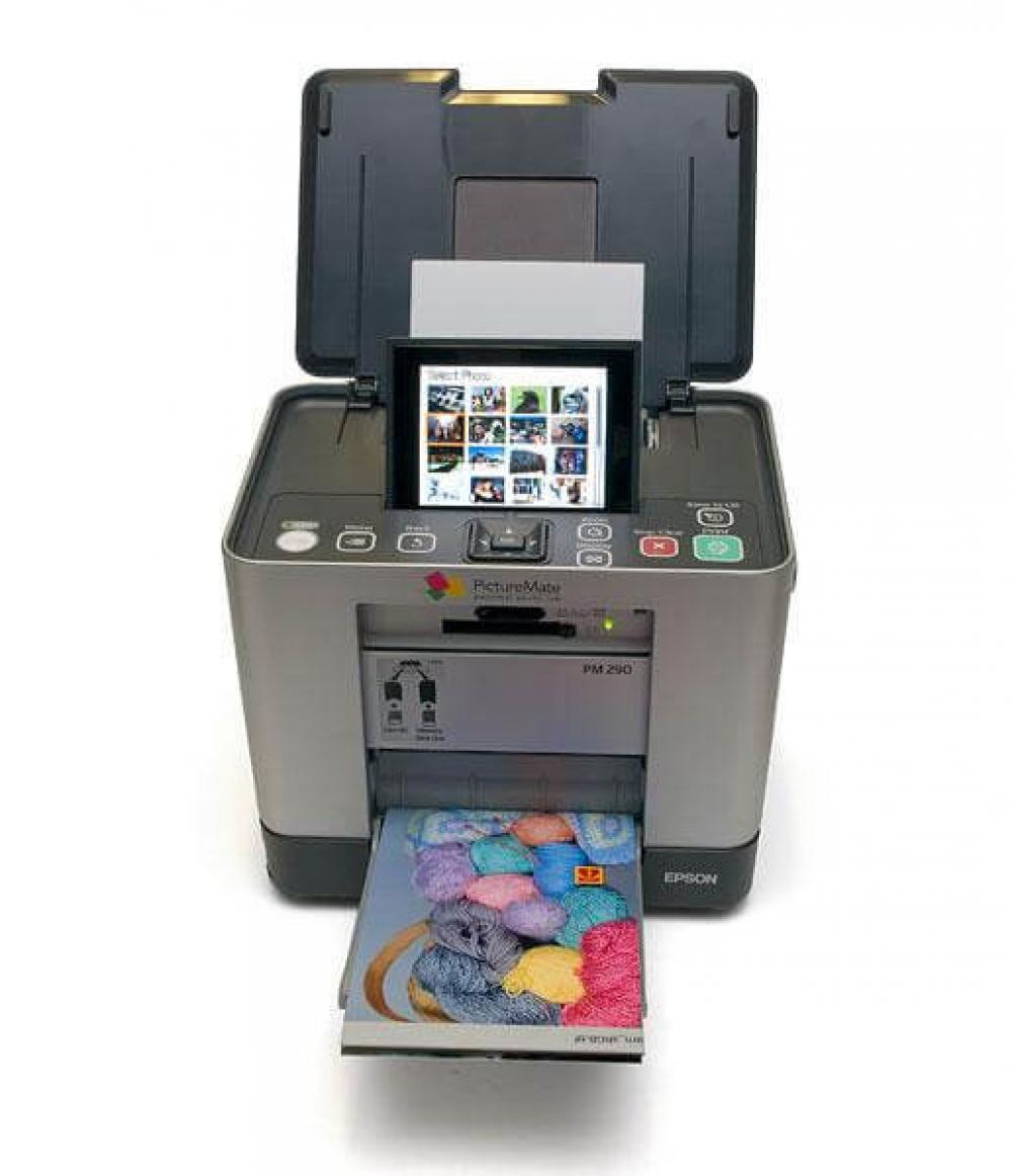 Изображение Цветной принтер Epson Picture Mate 290 с перезаправляемыми картриджами - зображення 1