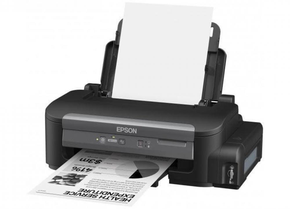 Изображение Принтер Epson M100 с заводской системой НПЧ и чернилами - изображение 1