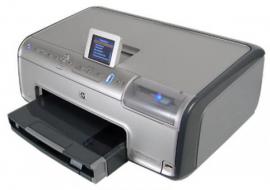 Принтер HP PhotoSmart 8253 з СБПЧ та чорнилом