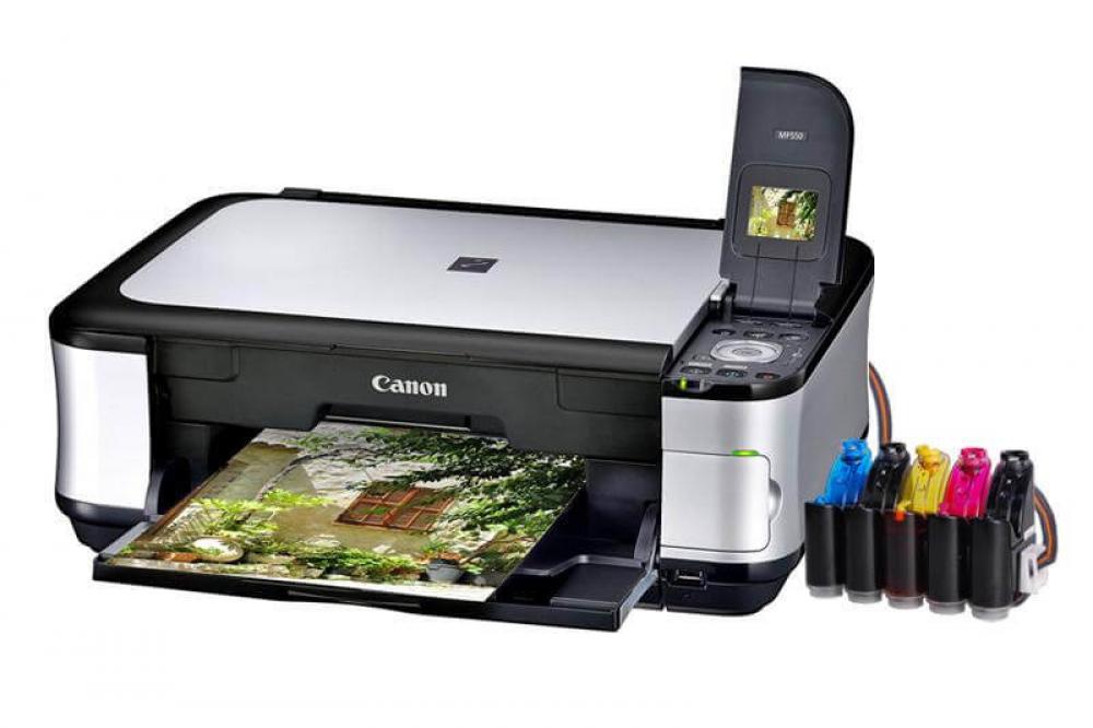 Изображение МФУ Canon PIXMA MP550 с чернильной системой - изображение 1