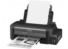 Принтер Epson M105 с заводской системой НПЧ и чернилами