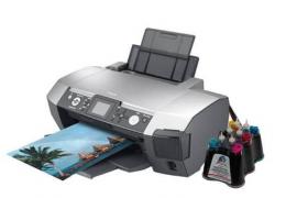 Принтер Epson Stylus Photo R340 з СБПЧ та чорнилом