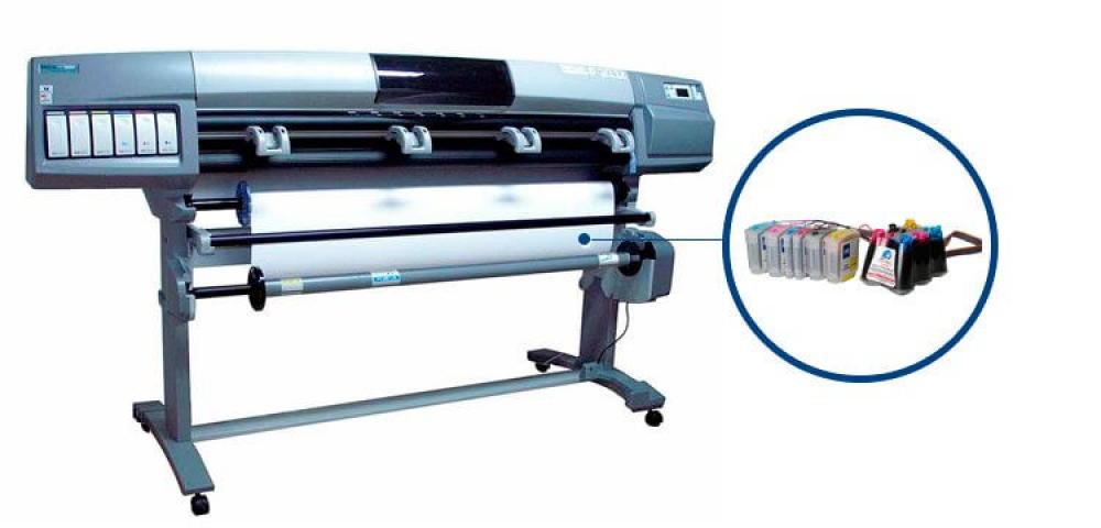 Изображение Плоттер HP DesignJet 5000 с чернильной системой - зображення 1