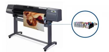Плоттер HP DesignJet 5500 с чернильной системой