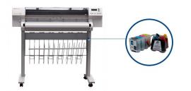 Плотер HP DesignJet 750 з СБПЧ та чорнилом Плотер HP DesignJet 750 з СБПЧ та чорнилом