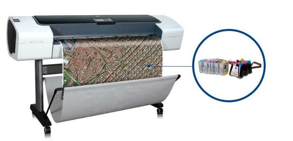 Изображение Плоттер HP DesignJet T1120 с чернильной системой - изображение 1