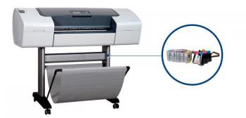 Плоттер HP DesignJet T620 с чернильной системой