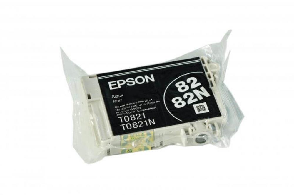 Изображение Картридж EPSON T0821 Black (чёрный) код C13T08214A10
