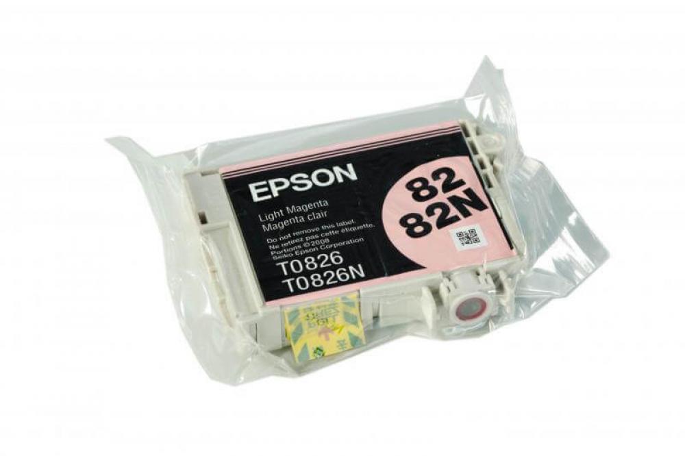 Изображение Картридж EPSON T0826 Light Magenta (светло-пурпурный) код C13T08264A10