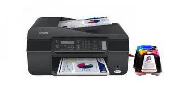 Изображение МФУ Epson Stylus Office BX305F с чернильной системой