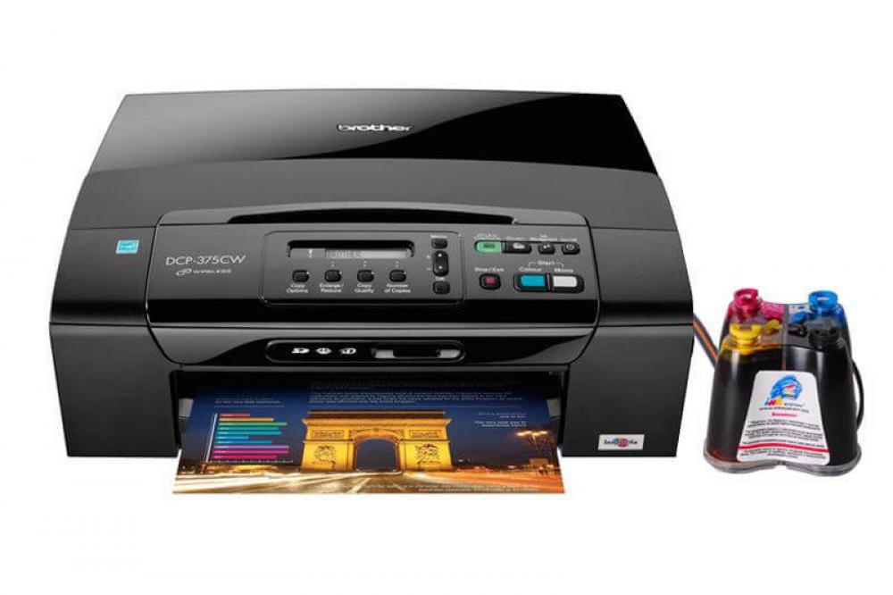 Изображение МФУ Brother  DCP-375CW с чернильной системой - изображение 1