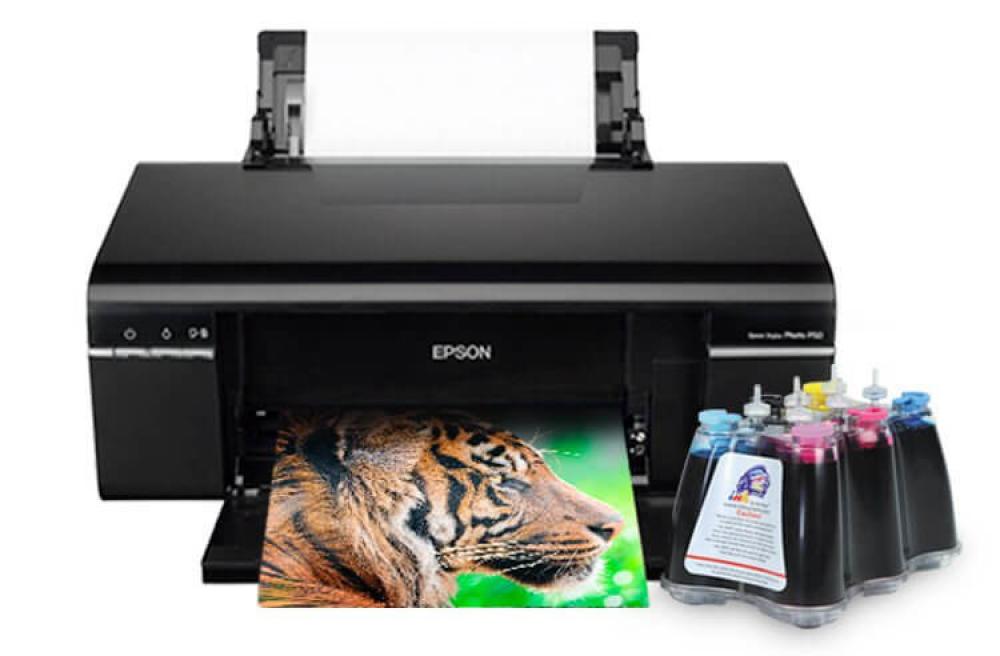 Изображение Принтер Epson Stylus Photo P50 с СНПЧ и светостойкими чернилами INKSYSTEM - изображение 1