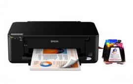 Принтер Epson WorkForce 60 Refurbished by Epson з СБПЧ та чорнилом