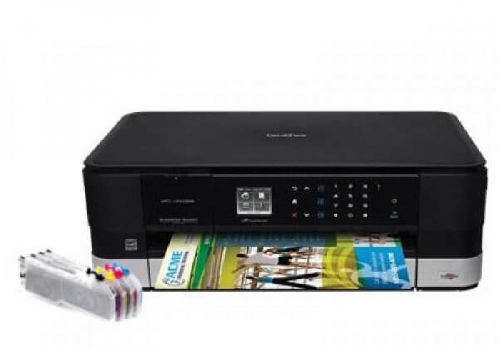 Изображение МФУ Brother MFC-J4310DW с перезаправляемыми картриджами - изображение 1