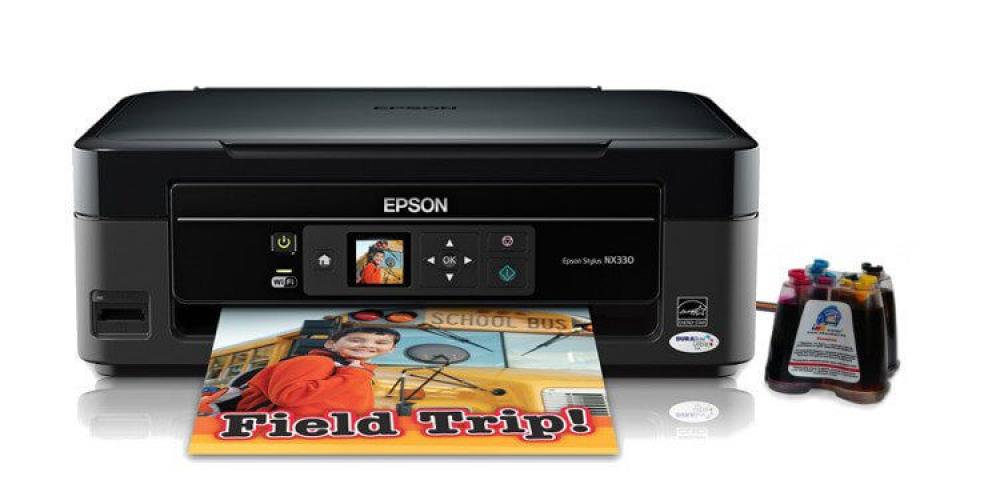 Изображение МФУ Epson Stylus NX330 Refurbished с СНПЧ - изображение 1