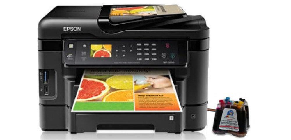 Изображение МФУ Epson WorkForce WF-3530 с чернильной системой - изображение 1