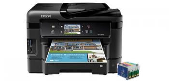 МФУ Epson Workforce WF-3540 с перезаправляемыми картриджами (США) МФУ Epson Workforce WF-3540 с перезаправляемыми картриджами (США)