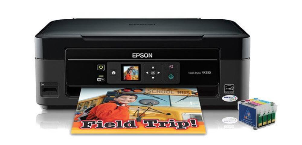 Изображение МФУ Epson Stylus NX330 Refurbished с перезаправляемыми картриджами - изображение 1