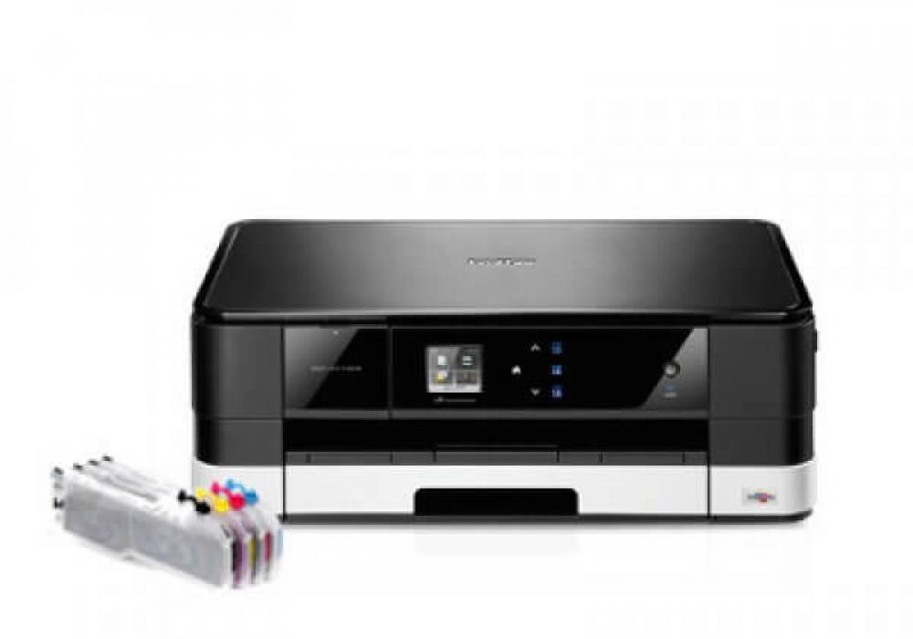 Изображение МФУ Brother DCP-J4110DW с перезаправляемыми картриджами - изображение 1