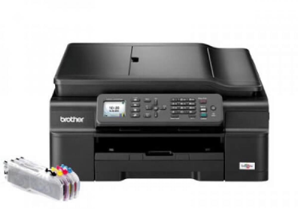 Изображение МФУ Brother MFC-J470DW с перезаправляемыми картриджами - зображення 1