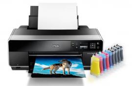 Принтер Epson Stylus Photo R3000 Refurbished с СНПЧ