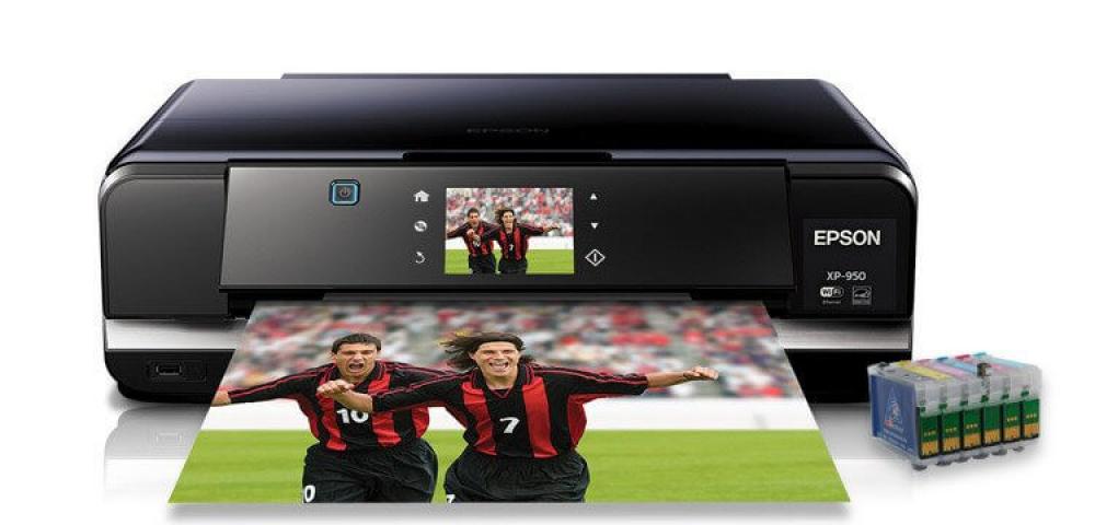 Изображение МФУ Epson Expression Photo XP-950 с перезаправляемыми картриджами - зображення 1