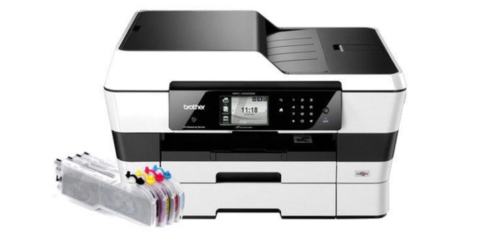 Изображение МФУ Brother MFC-J6920DW с перезаправляемыми картриджами - изображение 1