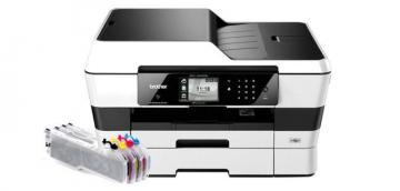 Изображение МФУ Brother MFC-J6920DW с перезаправляемыми картриджами