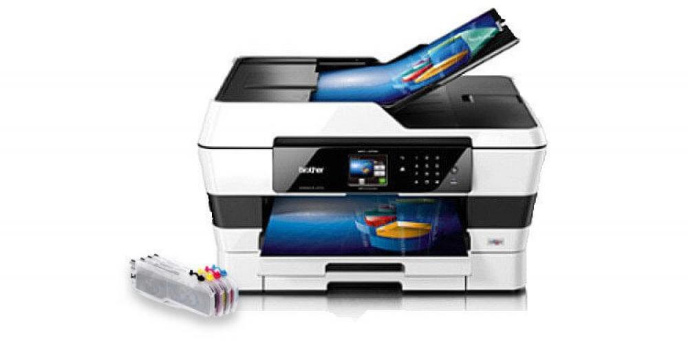 Изображение МФУ Brother MFC-J3520 с перезаправляемыми картриджами - изображение 1
