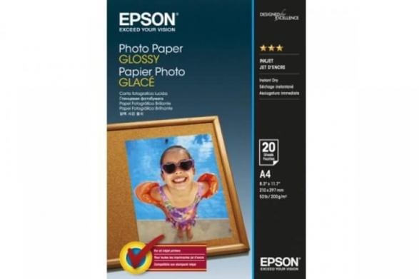 Изображение Фотобумага Epson Glossy Photo Paper A4 (20 л, 200г, м2)