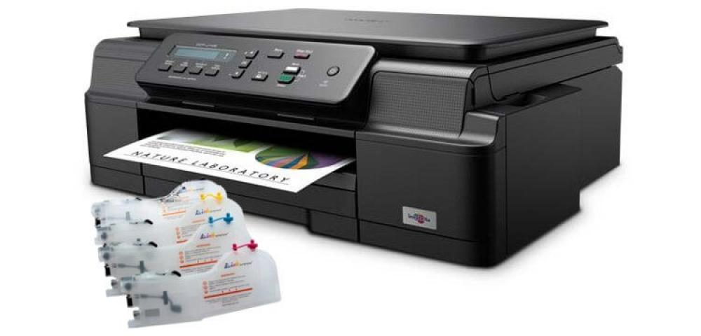 Изображение МФУ Brother DCP-J105 с перезаправляемыми картриджами - изображение 1