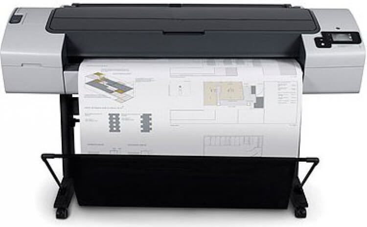 Изображение Плоттер HP Designjet T790 44" с чернильной системой