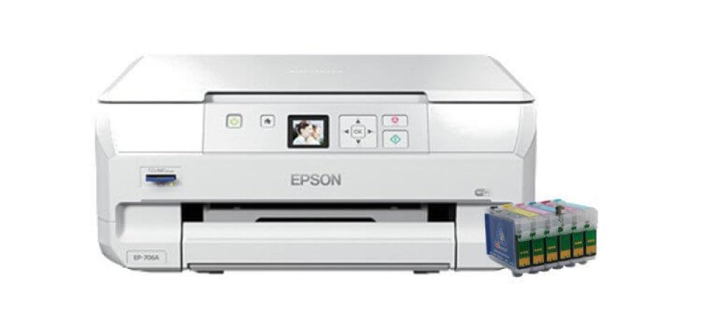 Изображение МФУ Epson EP-706A с перезаправляемыми картриджами - изображение 1