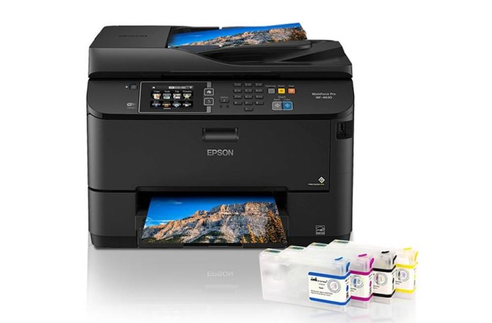 Изображение МФУ Epson WorkForce Pro WF-4630 с перезаправляемыми картриджами - изображение 1