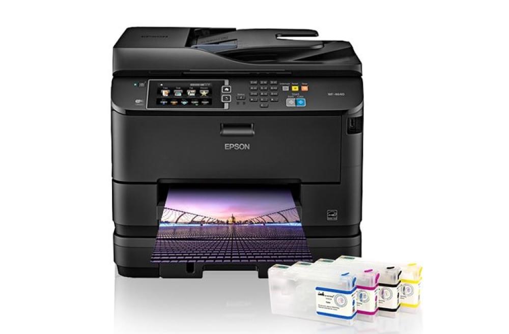 Изображение МФУ Epson WorkForce Pro WF-4640 с перезаправляемыми картриджами - изображение 1