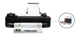 Плоттер HP Designjet T120 с чернильной системой Плоттер HP Designjet T120 с чернильной системой