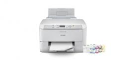 Кольоровий принтер Epson WorkForce Pro WF-5110DW з ПЗК та чорнилом