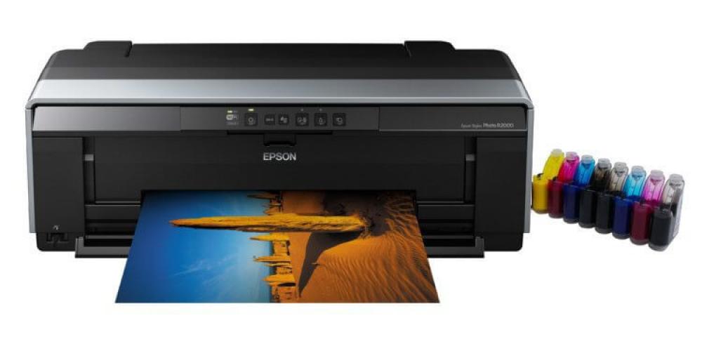 Изображение Принтер Epson Stylus Photo R2000 с СНПЧ (США) - зображення 1