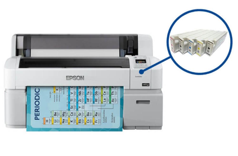 Изображение Плоттер Epson SureColor SC-T3200 с ПЗК (без стенда) - изображение 1