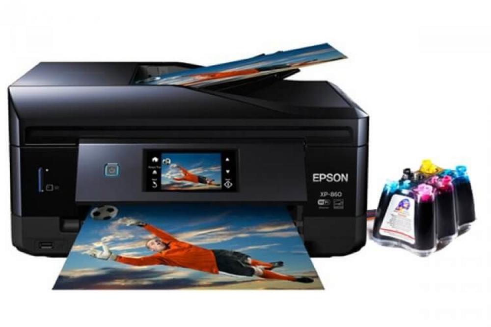 Изображение МФУ Epson Expression Photo XP-860 с чернильной системой - зображення 1