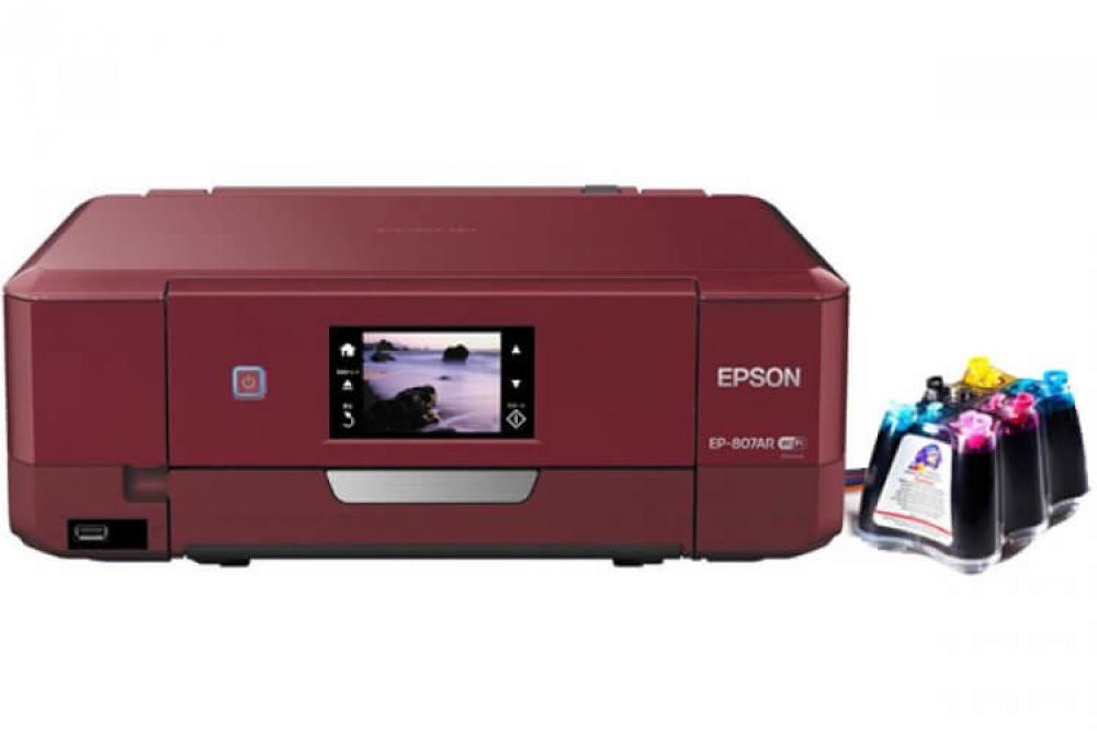 Изображение МФУ Epson Colorio EP-807AR с чернильной системой - зображення 1