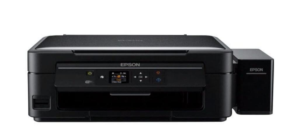 Изображение МФУ Epson L455 с оригинальной СНПЧ и чернилами - изображение 1