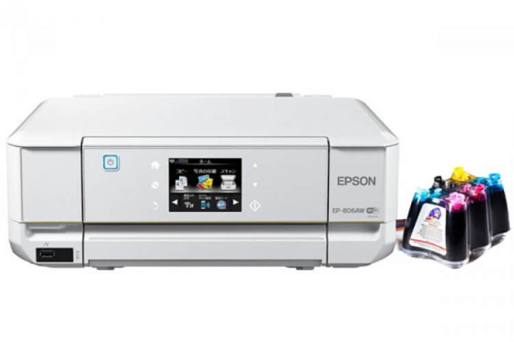 Изображение МФУ Epson Colorio EP-806AW с чернильной системой - зображення 1